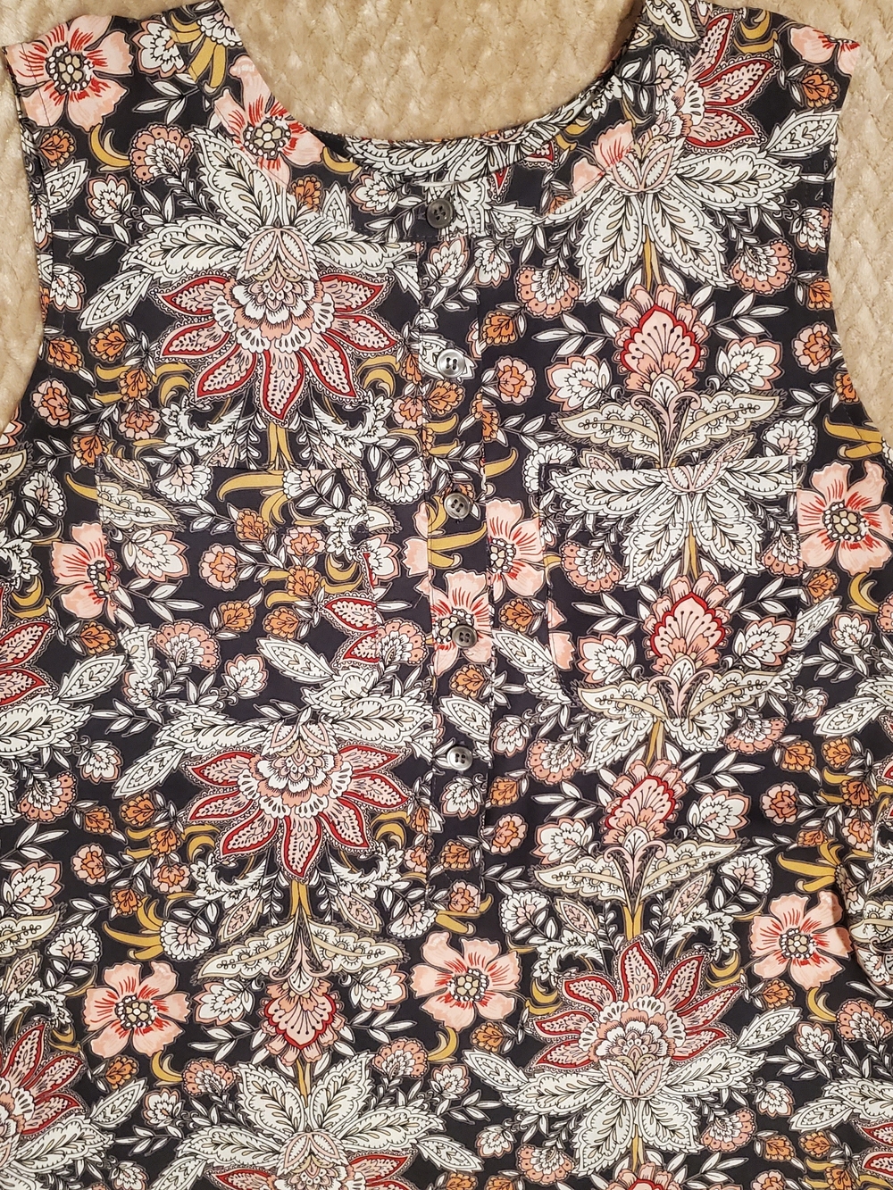 Men's Button-Front Shirt (Patterned)
